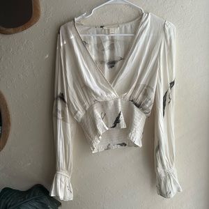 White blouse size small